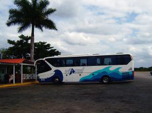 Interurbani autobus a Cuba