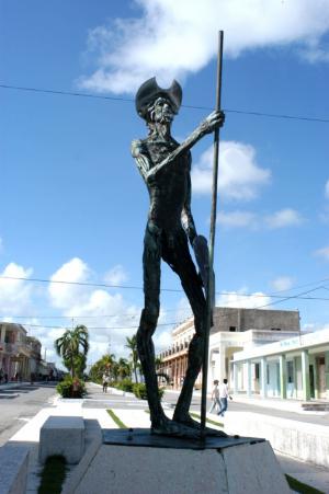 Sculpture to Don Quixote, Puerto Padre